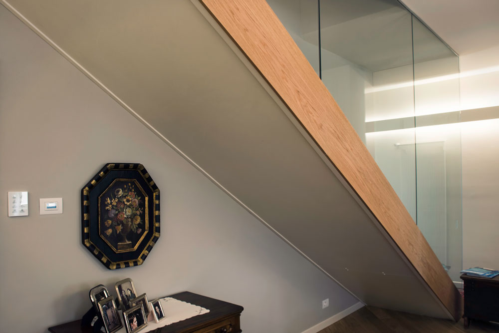 Scala- legno vetro - Gori